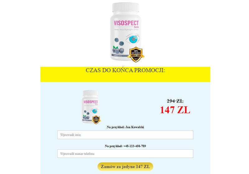 Best visospect forte cena in Poland